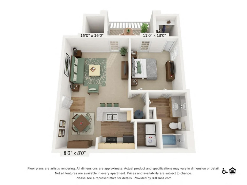 A1 floor plan